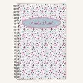  Vlinder gepersonaliseerd Notitieboek (Voorkant)