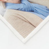 Vlinder hart in liefdevolle geheugen foto collage fleece deken (Hoek)