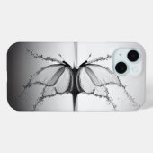Vlinder in water spat Case-Mate iPhone case (Achterkant (horizontaal))