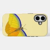 Vlinder iPhone Hoesje (Achterkant (horizontaal))