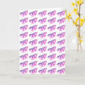  vlinder kaart (Gele Bloem)