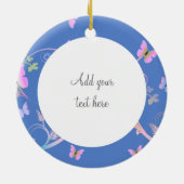 Vlinder Keramisch Ornament (Achterkant)