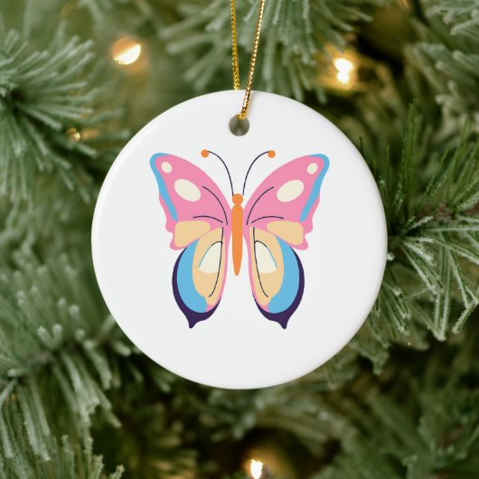 Vlinder Keramisch Ornament (Boom)