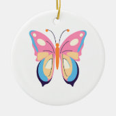 Vlinder Keramisch Ornament (Voorkant)