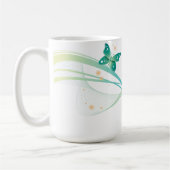 vlinder koffiemok (Links)