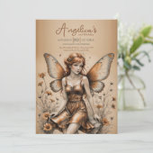 Vlinder Koper Fee Kaart (Staand voorkant)