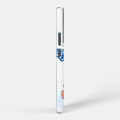 "Vlinder Label" Samsung Galaxy Hoesje (Rechterkant)