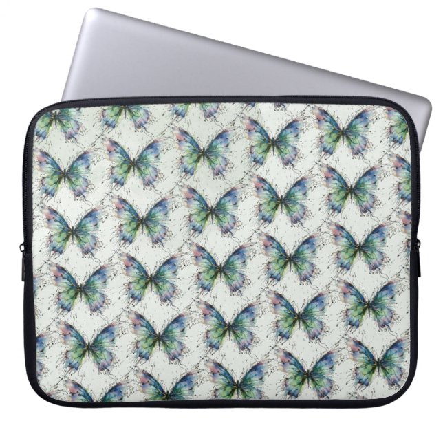 Vlinder Laptop Sleeve (Voorkant)