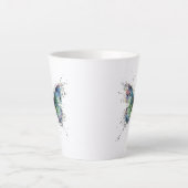 Vlinder Latte Mok (Voorkant)