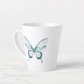 Vlinder Latte Mok (Linkerhoek)