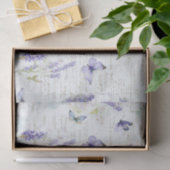Vlinder lavendel tissuepapier (Geschenk)