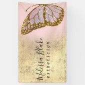 vlinder logo spandoek (Verticaal)