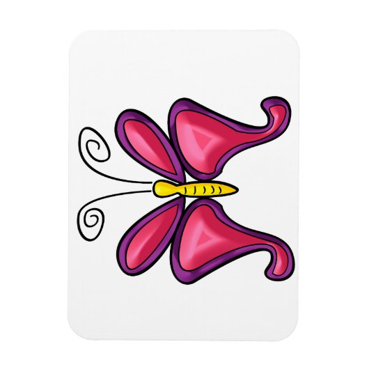 vlinder magneet (Verticaal)