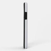 Vlinder met blauwe bloem Case-Mate iPhone case (Achterkant/rechts)
