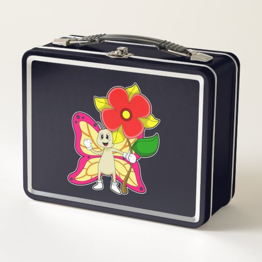 Vlinder met Bloem (Voorkant)