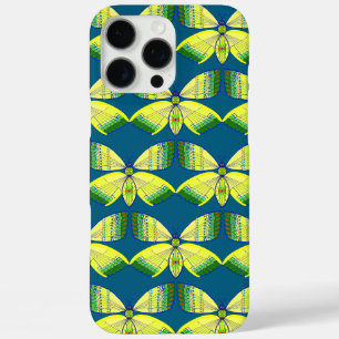 vlinder met geometrische rhinestone inspiratie iPhone 16 pro max hoesje