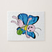 Vlinder met handtas legpuzzel (Horizontaal)