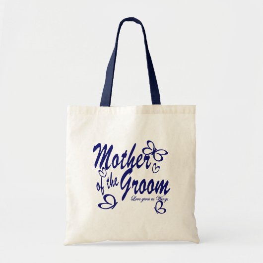 Vlinder/Moeder van de bruidegom Tote Bag (Voorkant)
