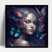 Vlinder mooi fantasy Poster Perfect Poster