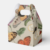 Vlinder Moth Natuur Collectie Tekening Bedankdoosjes (Voorkant Zijde)