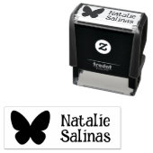 Vlinder naam stempel (In situ)