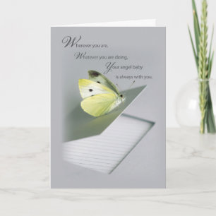 Vlinder Notitieboek Steun bij Overlijden van een B Kaart