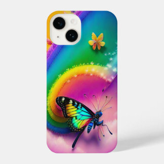 Vlinder Ontwerp iPhone Case 14 Hoesje