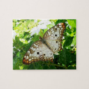 Vlinder op Jasmine Tropische Natuurfotografie Legpuzzel