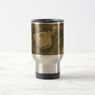  vlinder op ventilator 2 - Mok