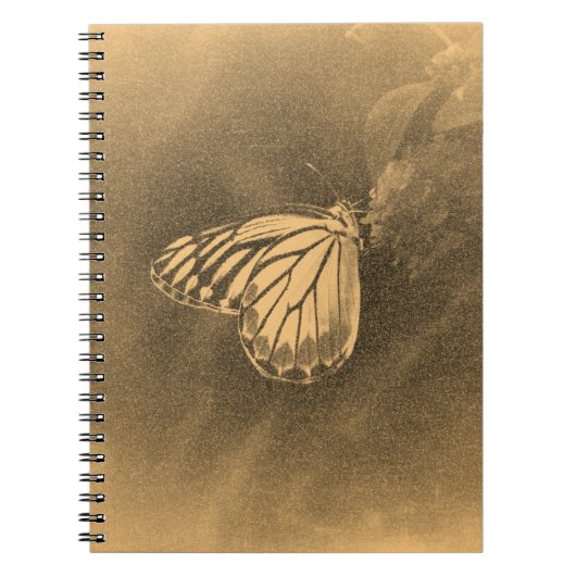  vlinder op ventilator - Notitieboek (Voorkant)