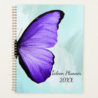 VLINDER PAARSE BLAUW PLANNER