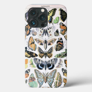  vlinder Papillon oude illustratie iPhone 13 Pro Hoesje
