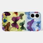  vlinder Papillon oude illustratie Case-Mate iPhone Case (Achterkant (horizontaal))