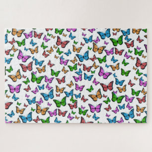  vlinder Papillon oude illustratie Legpuzzel