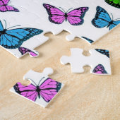  vlinder Papillon oude illustratie Legpuzzel (Zijkant)
