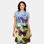 vlinder Papillon oude illustratie Schort (Gedragen)