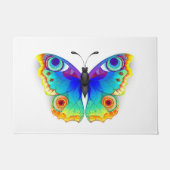 Vlinder Pauwen Oog Deurmat (Voorkant)