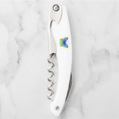 Vlinder Pauwen Oog Kurkentrekker (Voorkant)