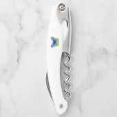 Vlinder Pauwen Oog Kurkentrekker (Achterkant)