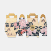 vlinder pioenen 80e verjaardag dank u GFB Bedankdoosjes (Uitgevouwen)