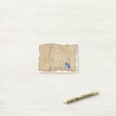 Vlinder Post-it® Notes (Op bureau)