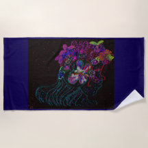 Vlinder Prinses Strandhanddoek