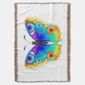 Vlinder Regenboog Vlinderoog Pauw Deken (Voorkant Verticaal)