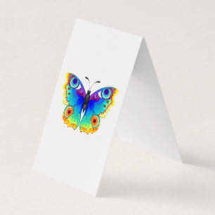 Vlinder Regenboog Vlinderoog Visitekaartjes