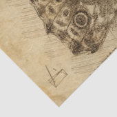  vlinder | Robuuste stijl | Ontkoppeling Tissuepapier (Detail)