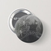 vlinder ronde button 5,7 cm (Voorkant /achterkant)