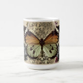 Vlinder & Rozen Koffie Mok (Center)