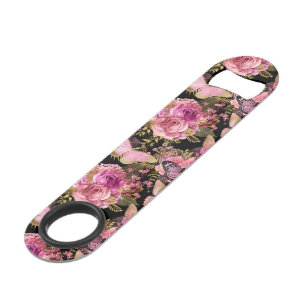Vlinder Rozen Tuin Bloem Bloem Mooie Esthetisch Speed Flessenopener