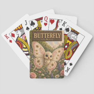 Vlinder Schattig Baby Verhaalboek Nursery Dier Pokerkaarten
