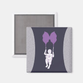 Vlinder schommelmagneet magneet (Voorkant / Achterkant)